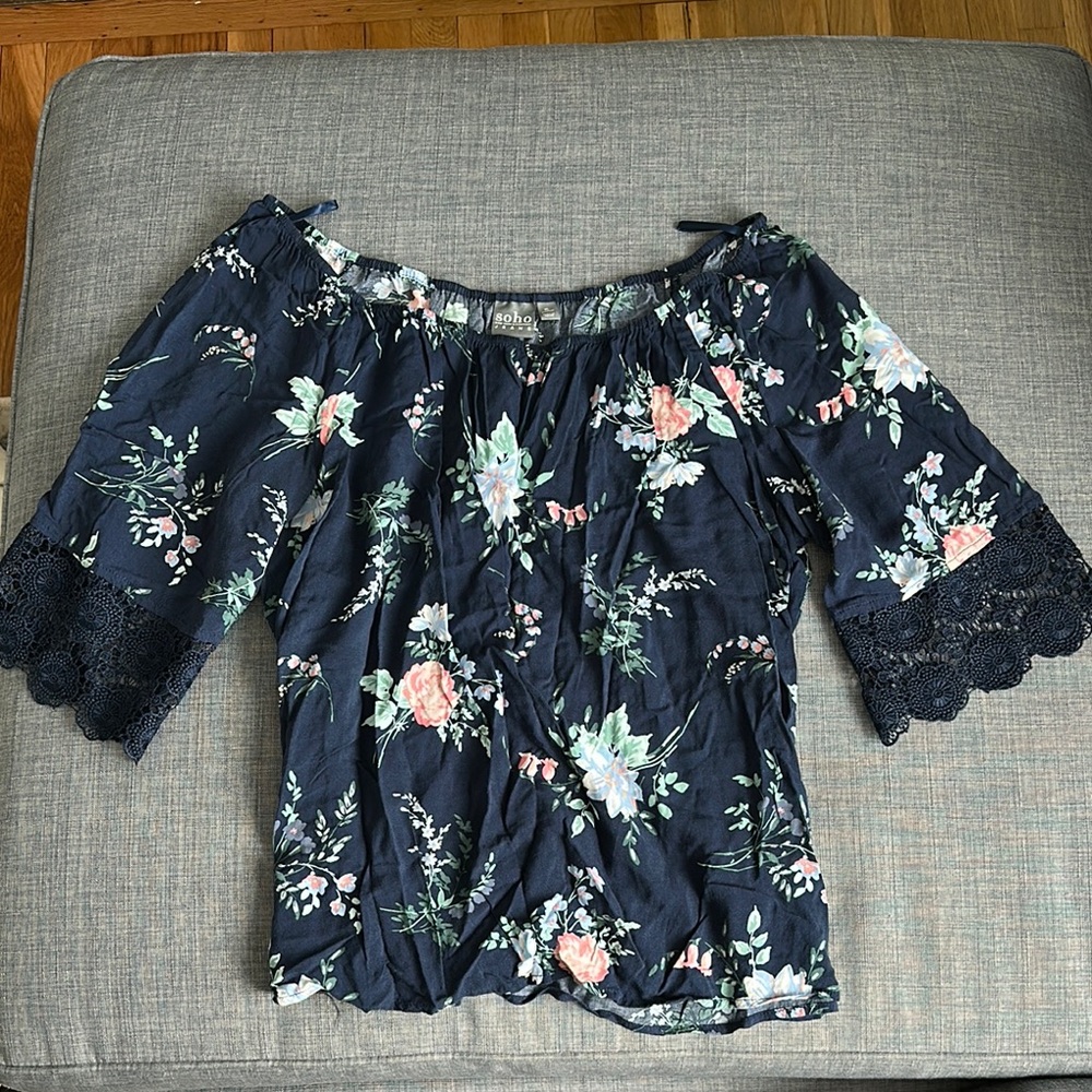 Floral Off-Shoulder Top